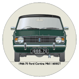 Ford Cortina MkII 1600GT 1966-70 Coaster 4